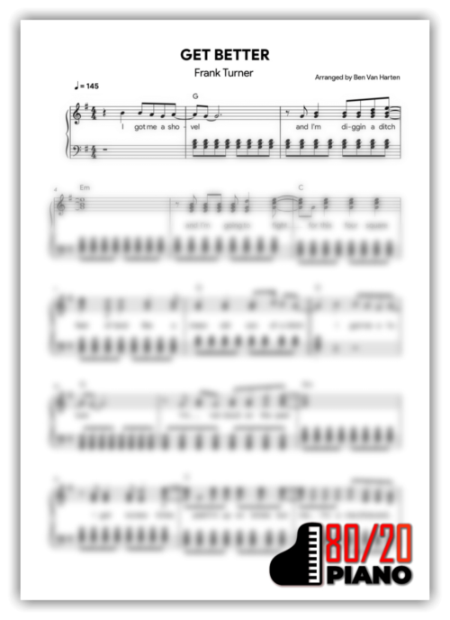 GET BETTER - Frank Turner